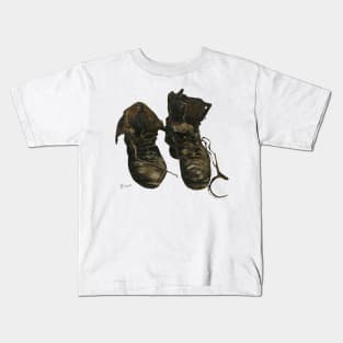 Boots - Vincent Van Gogh Kids T-Shirt